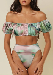 Silk Dye Bandita Bikini Top