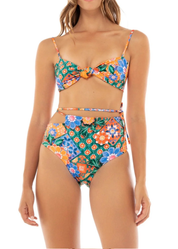 Glenda Tile Bikini Bottoms