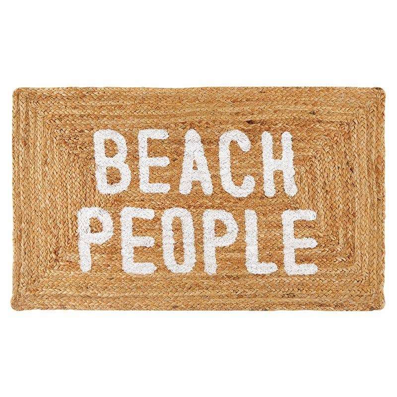 Beach People Jute Mat