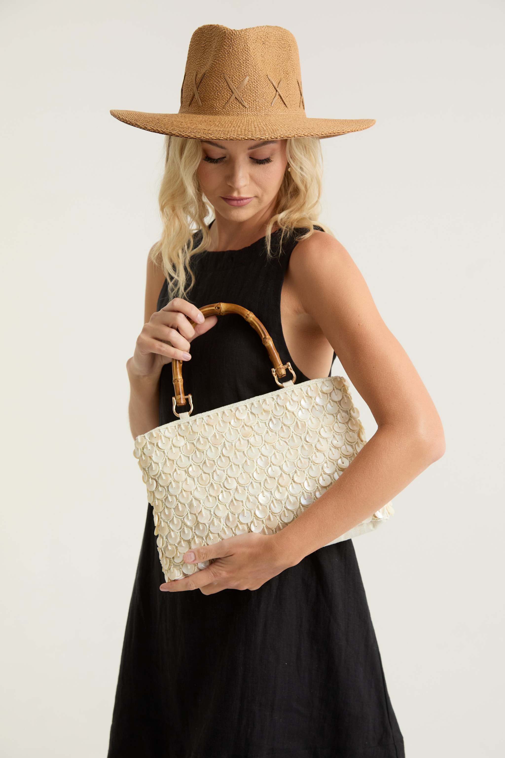 Bamboo Breeze Top Handle Bag