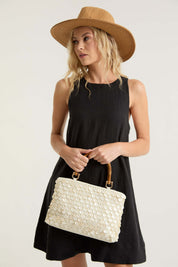 Bamboo Breeze Top Handle Bag