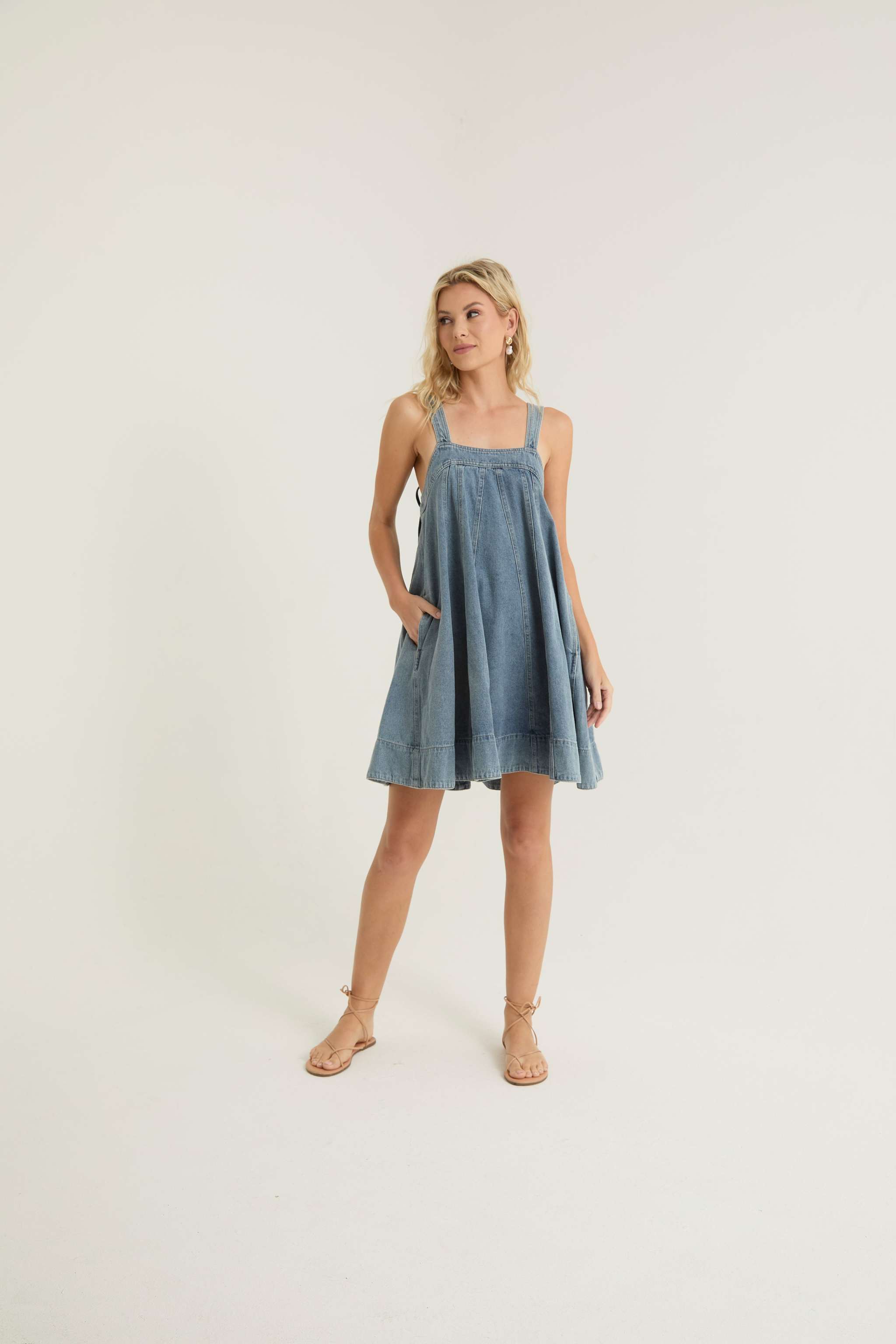 Maxwell Denim Dress