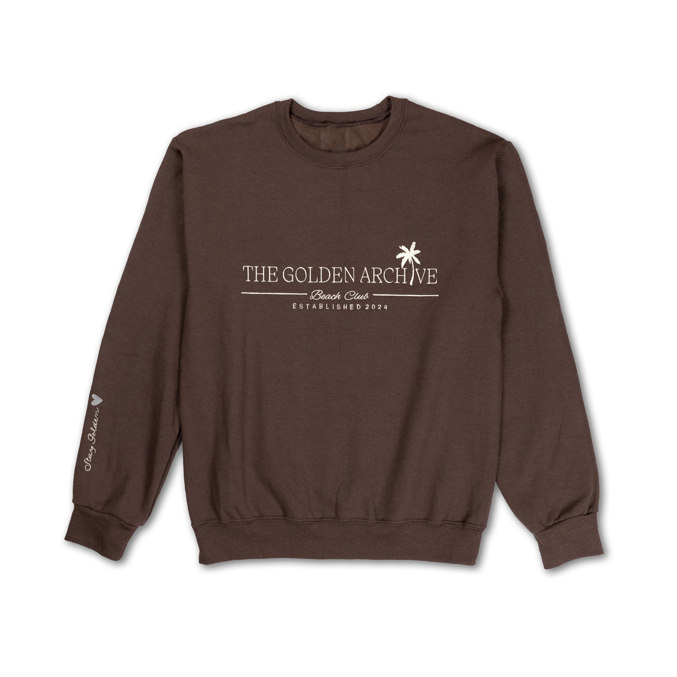 The Golden Archive Beach Club Crewneck