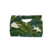 Tropic Bloom Beaded Clutch