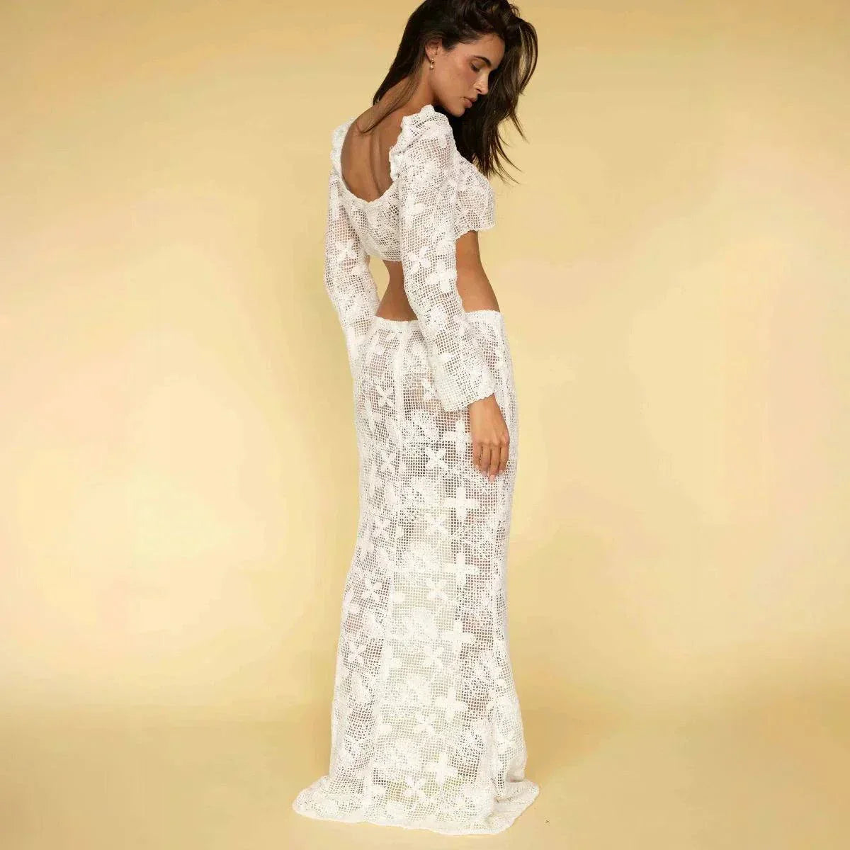 Margarita Floral Lace Natalia Skirt