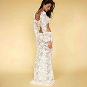 Margarita Floral Lace Natalia Skirt