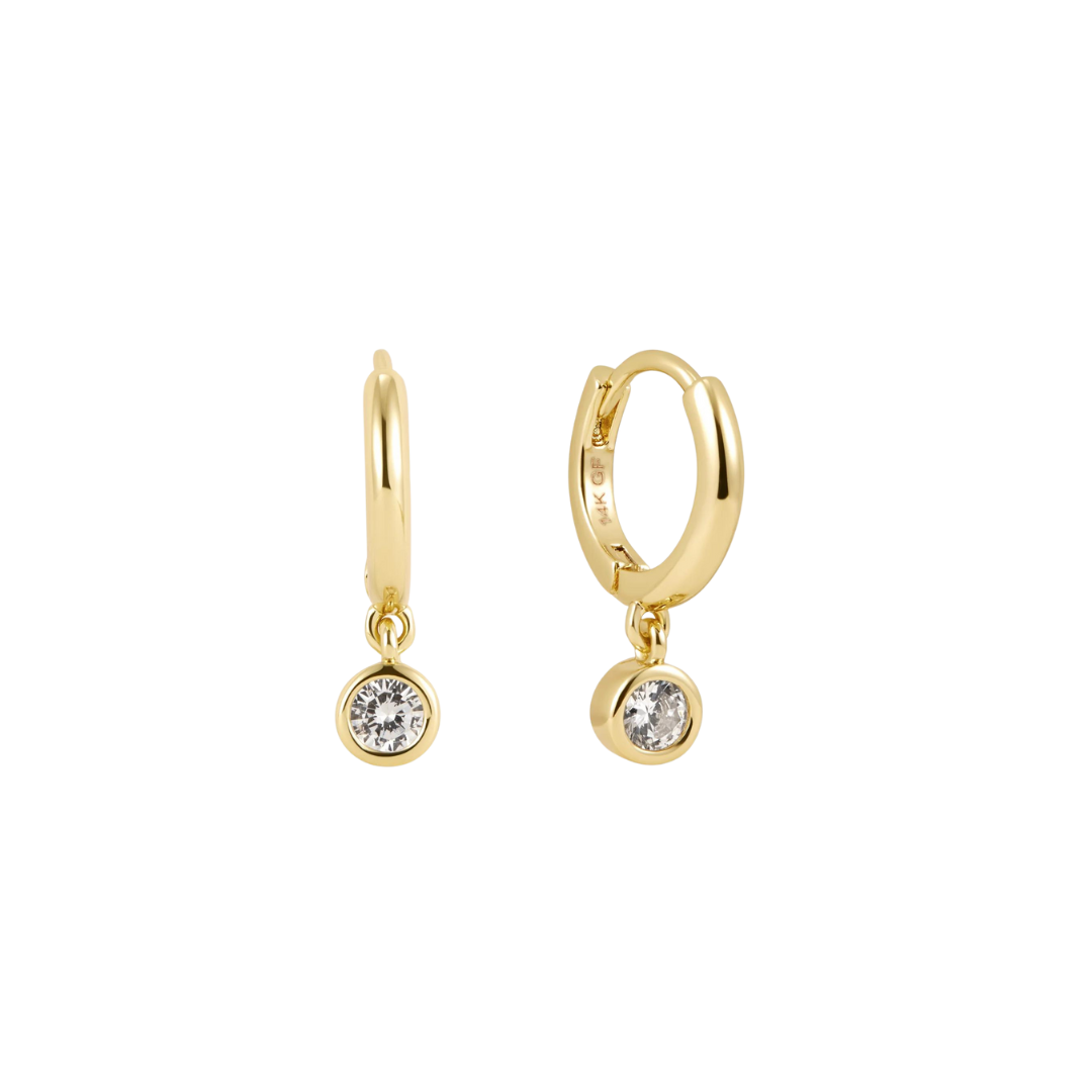 Stella Sparkle Drop Hoops