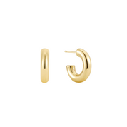 Aria Gold Tube Hoops