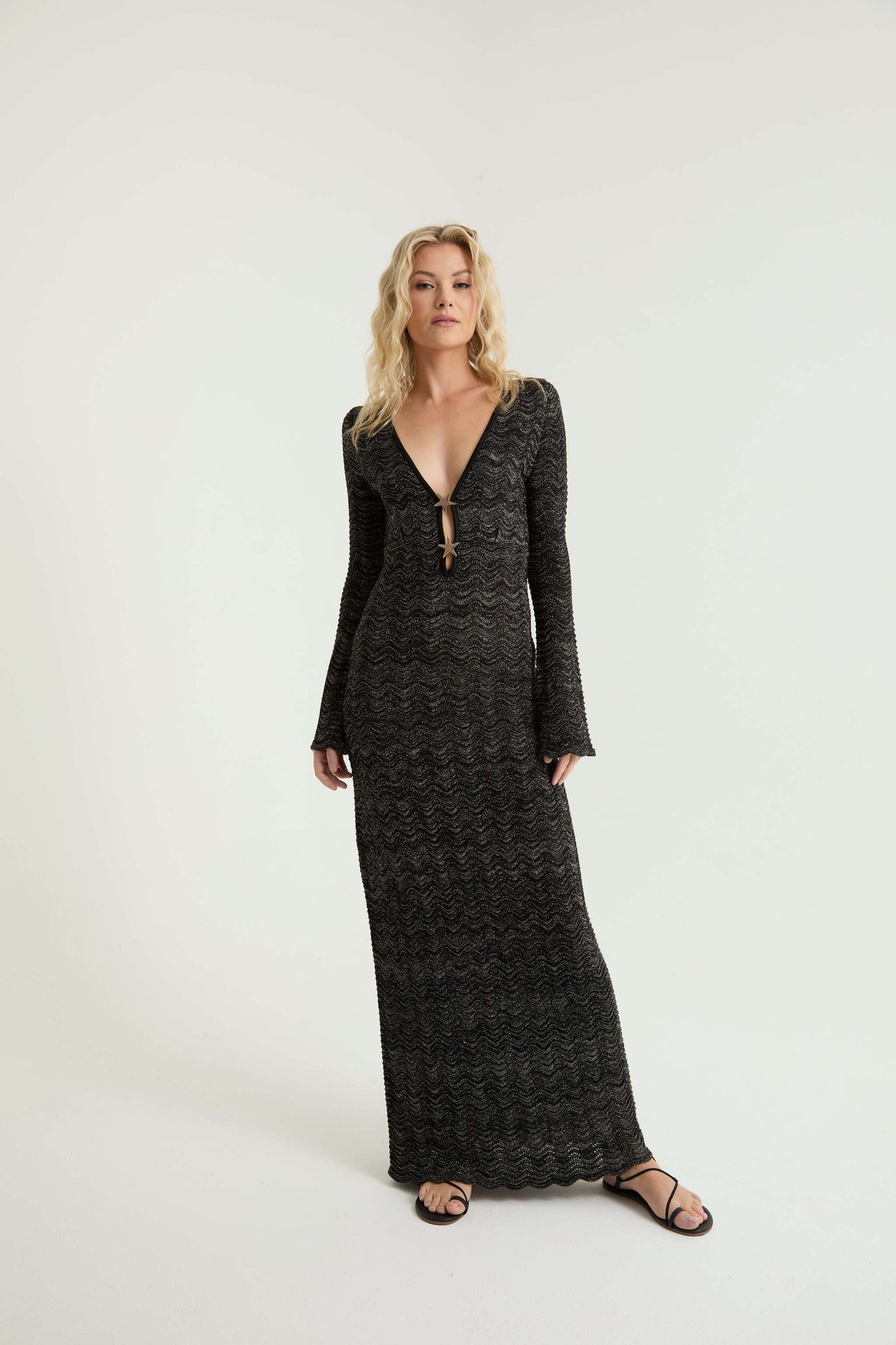 Ella Star Maxi Dress | Shop Capittana Swimwear & Resort Wear The Golden Archive Ella Star Maxi Dress | Shop Capittana Swimwear & Resort Wear The Golden Archive