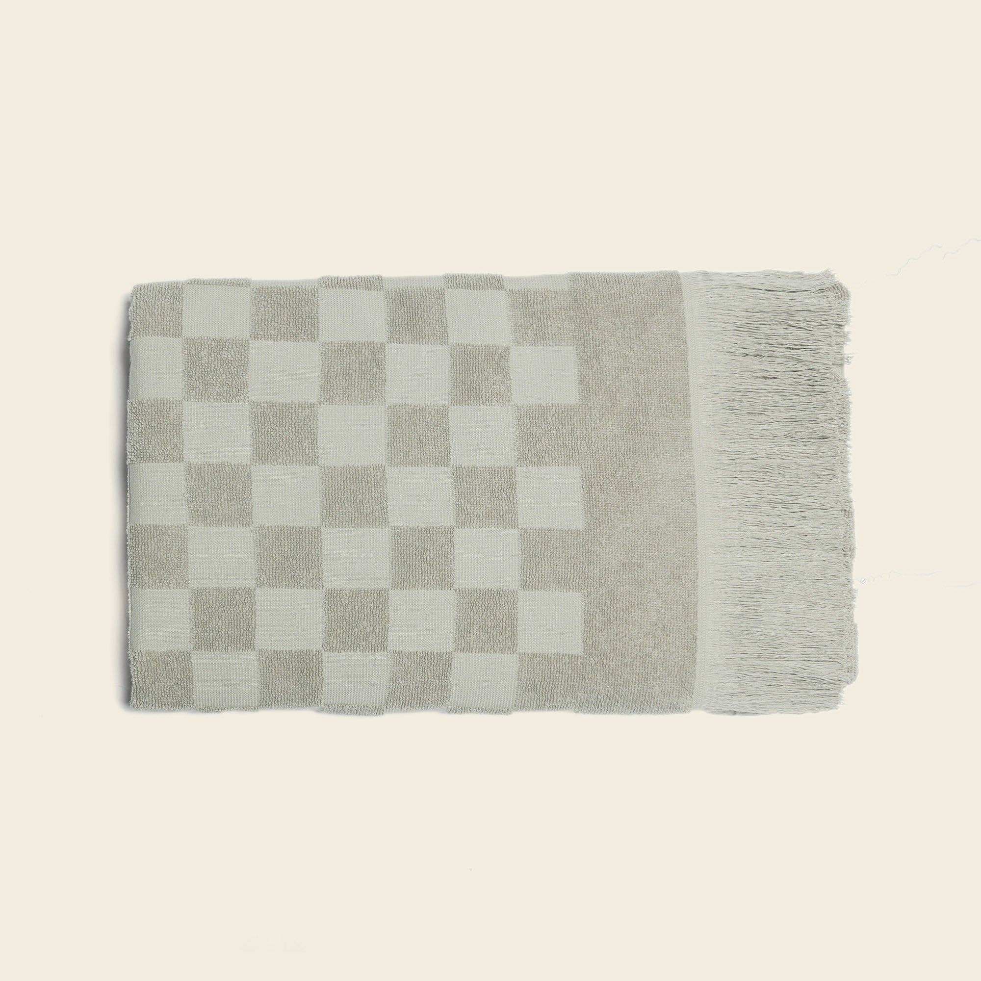 Poolside Checkered Beach Towel