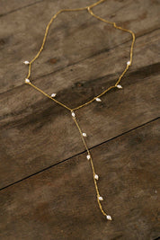 Paulina Lariat Necklace