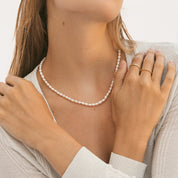 Aurora Pearl Strand Necklace